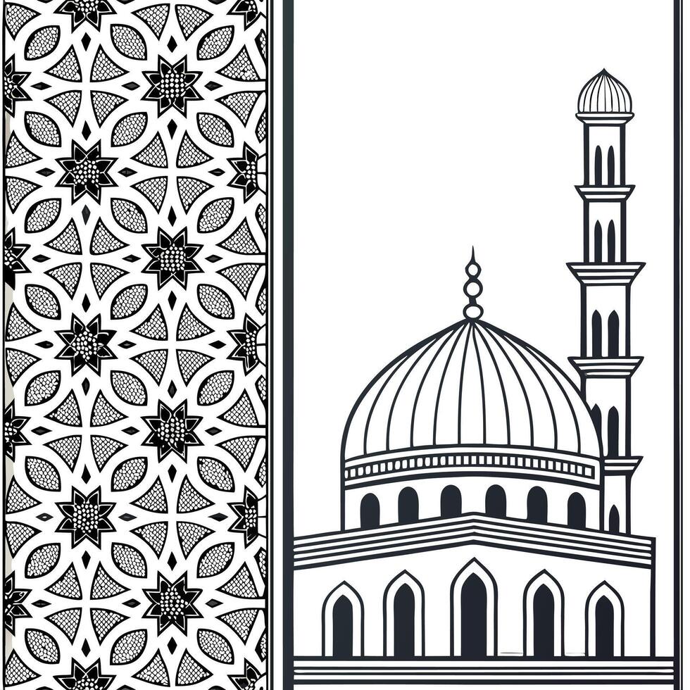Incorporate Middle Eastern cultural patterns into seamless tile designs with intricate geometric shapes and ornate detailing concept as Focus on capturing the essence of Middle Ea Clean Pro vector