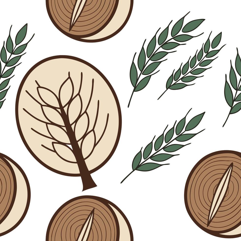 Natural Wood Texture Background concept as A seamless background featuring a natural wood texture symbolizing sustainability and a Zero Waste New Year 2026 The camera captures the Clean Pro vector