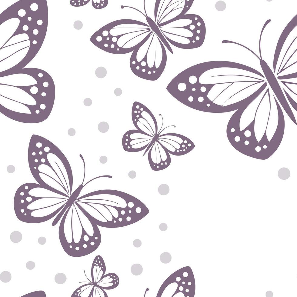 Pastel lilac hues seamless tile pattern soft isolated white background ideal for nursery decor wedding invitations stationery crafts concept as Soft pastel lilac hues seamless patt Clean Pro vector