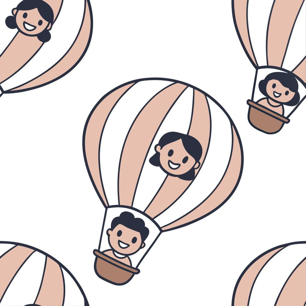 People with Floating Laughter and Joyful Faces concept as A group of people enjoying floating laughter with joyful faces set against a dreamy background offering ample space for te Clean Pro 2 vector
