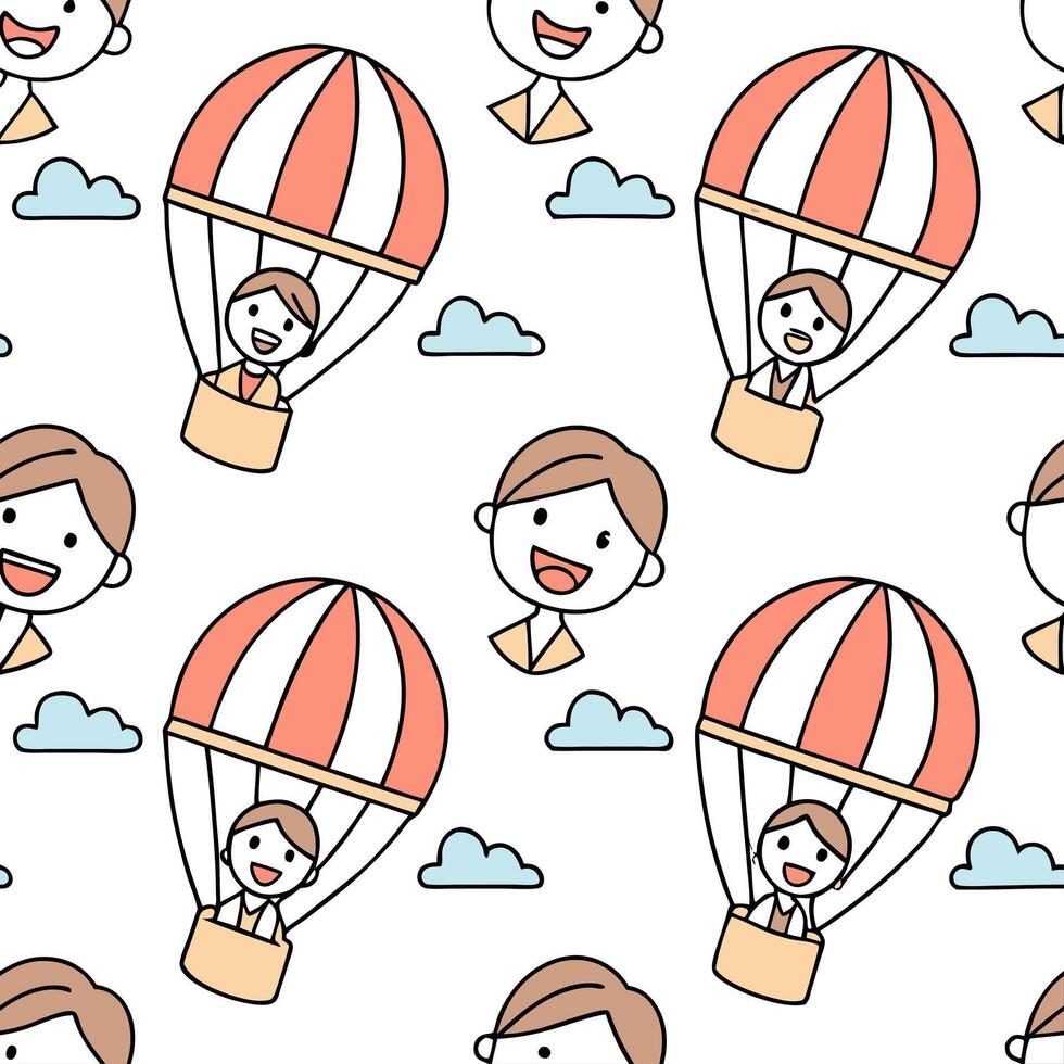 People with Floating Shipping Labels and Joyful Faces concept as A group of people holding floating shipping labels with joyful faces set against a whimsical background offering am Clean Pro vector