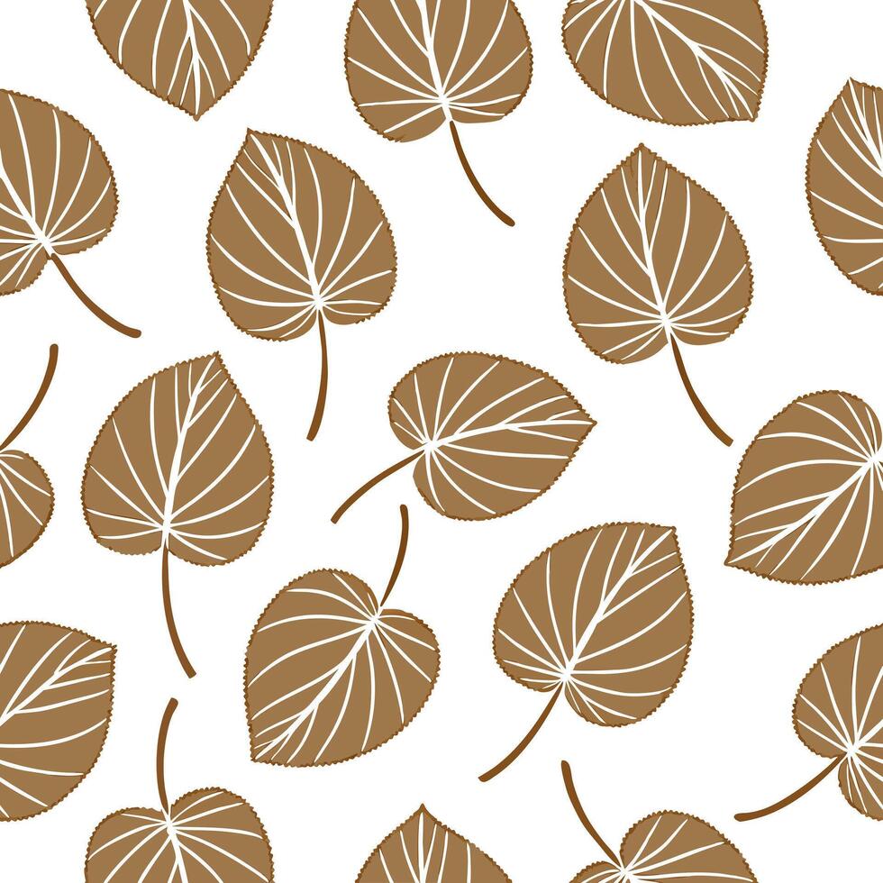 Rustic Pilea seamless pattern with earthy tones and natural textures on white background concept as Earth toned rustic Pilea leaves with natural textures creating a warm seamless p Clean Pro vector