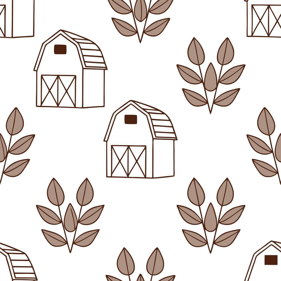 Rustic square texture seamless pattern earthy isolated white background perfect for farmhouse decor brand imagery stationery packaging concept as Earthy rustic square texture on wh Clean Pro vector