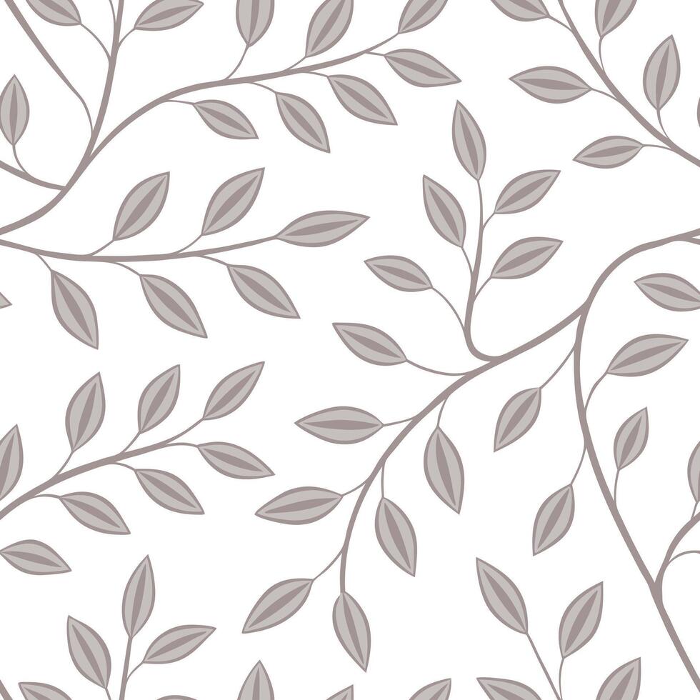 Scandinavian vine seamless tile pattern with minimalistic vines and neutral tones ideal for clean airy spaces concept as Minimalistic vines and neutral tones create Scandinavian vi Clean Pro 2 vector