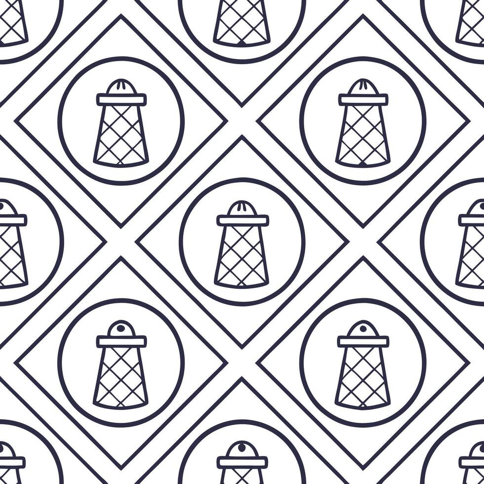 Simple flat design icon Wind Energy Tiles concept as Seamless background tiles featuring wind turbines symbolizing renewable energy and zero waste principles flat illustration in Clean Pro 2 vector