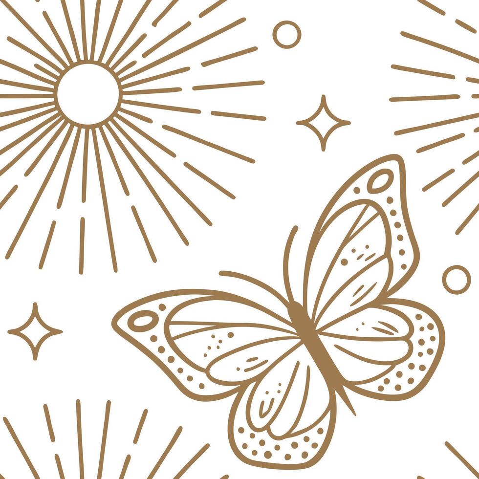 Soft golden morning light seamless tile pattern with glowing rays and an uplifting spring atmosphere concept as Soft golden morning light with glowing rays creates a seamless tile Clean Pro vector