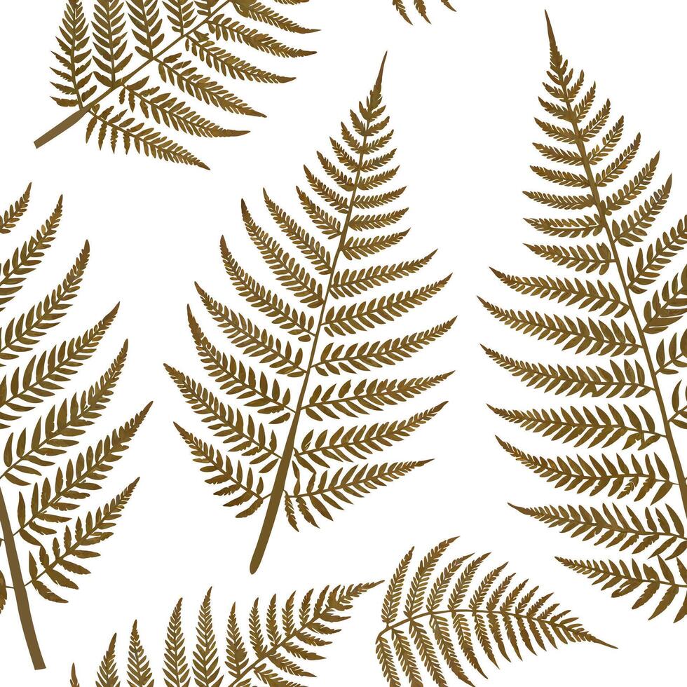 Vintage fern seamless tile pattern with distressed fern illustrations in muted green tones ideal for rustic kitchens concept as Distressed fern illustrations in muted green tones c Clean Pro 3 vector