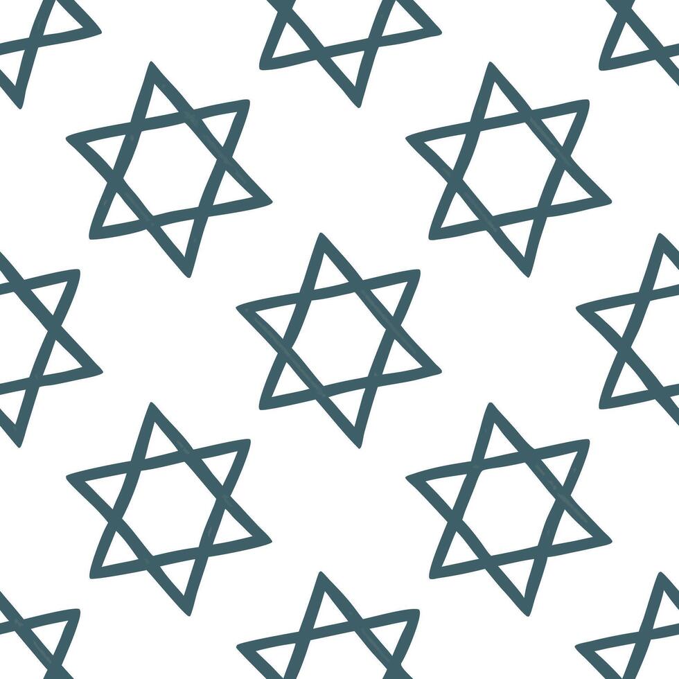 Watercolor Star of David tiles made from natural dyes seamless pattern concept as A seamless watercolor tile design featuring the Star of David crafted with natural dyes promoting Clean Pro vector