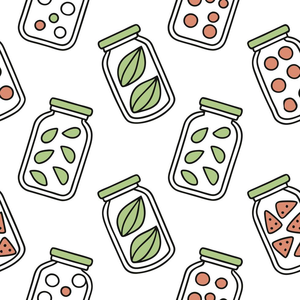 Watercolor tiles seamless background featuring fruits and vegetables for World Food Day concept as Camera movement Slow zoom into the detailed watercolor tiles Scene A colorful ar Clean Pro 13 vector