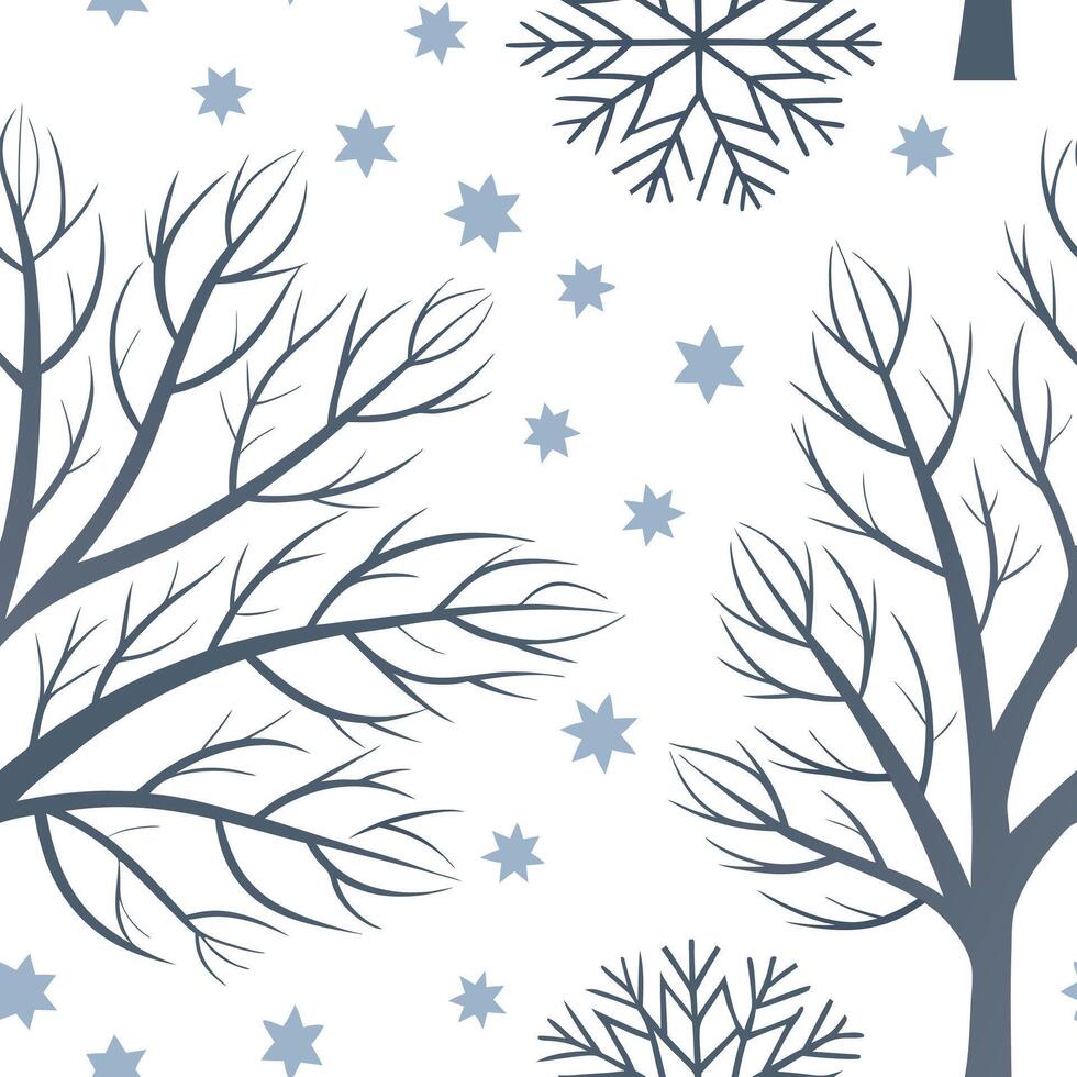 Winter whites seamless pattern with fluffy snow icy branches and frosty landscapes for a crisp winter atmosphere concept as Crisp winter whites pattern with fluffy snow icy branche Clean Pro vector