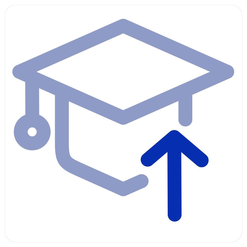 Graduation and study icon vector