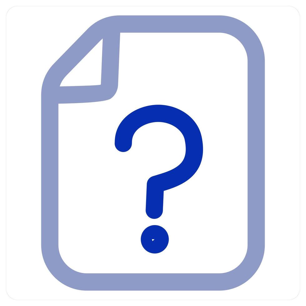 File Query icon concept vector