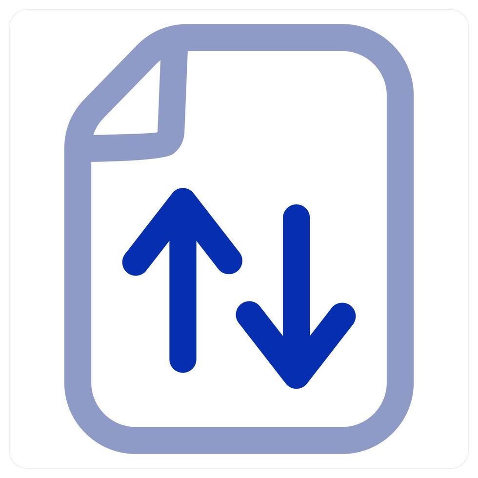 Sync File icon concept vector