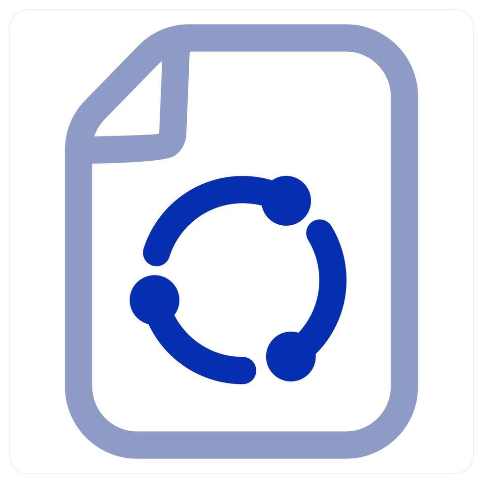 Share File concept icon vector