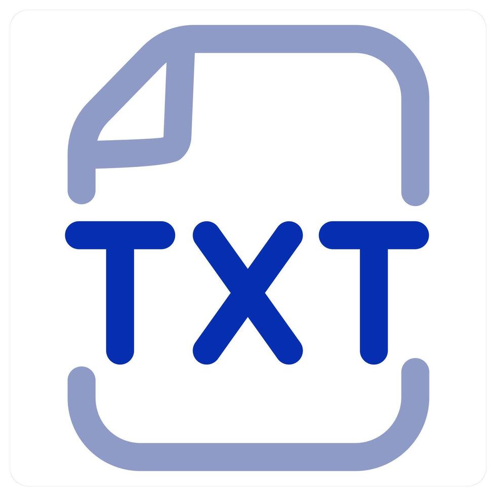 TXT File icon concept vector