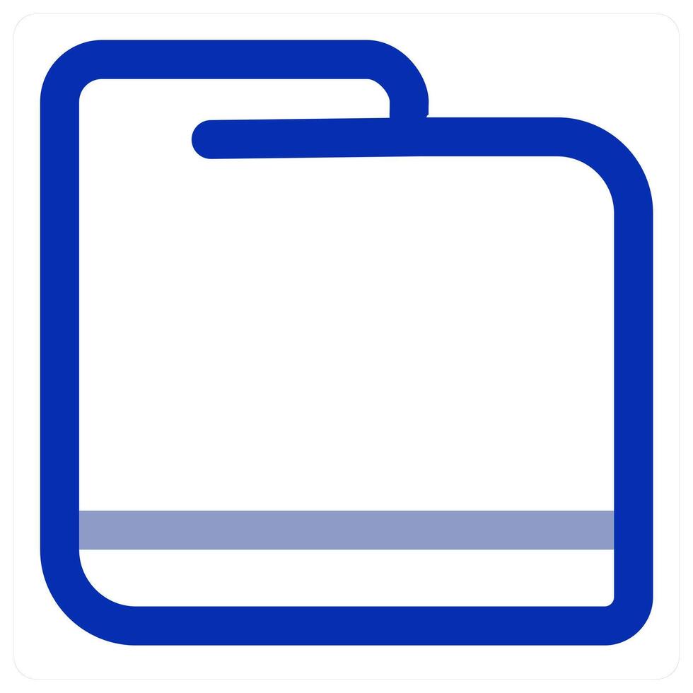 Folder concept icon vector