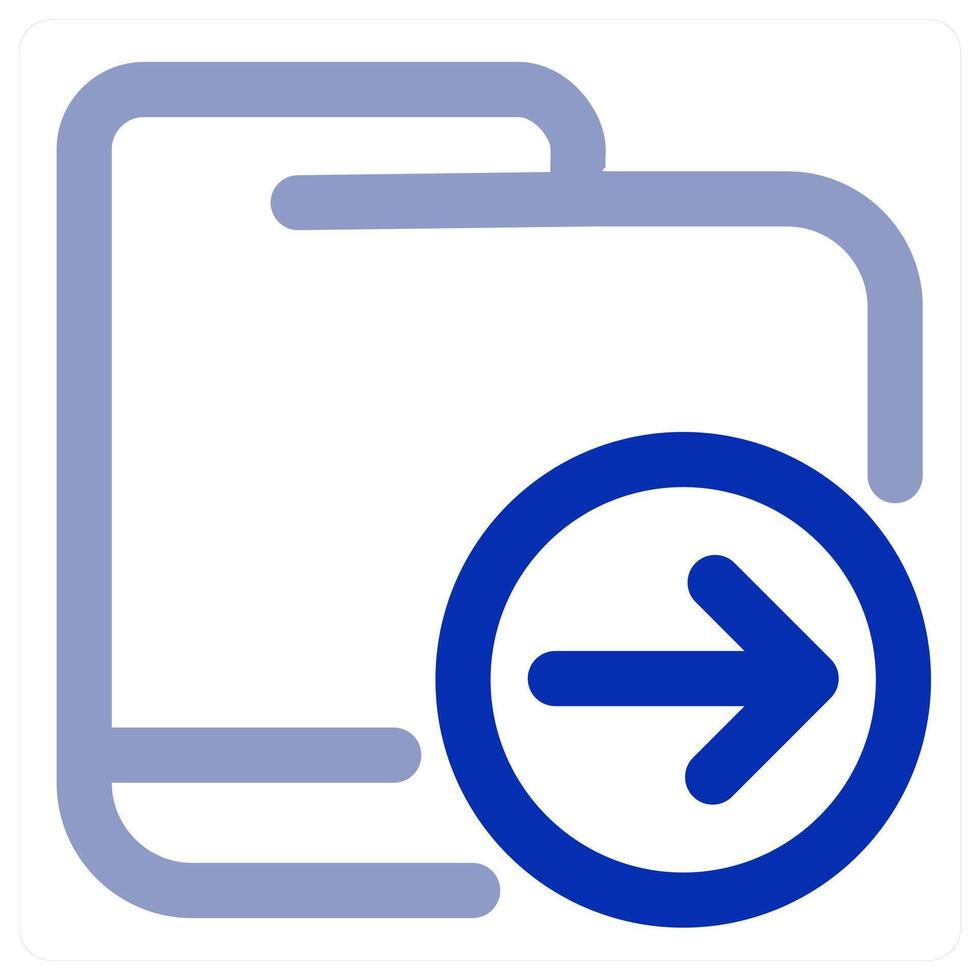Folder and document vector