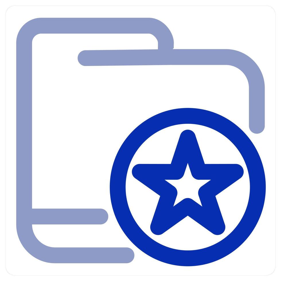 Favourite Folder concept vector