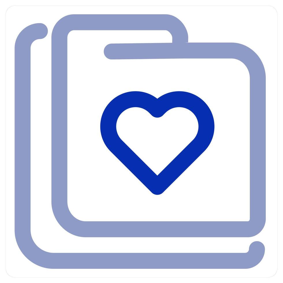 Favourite Folder icon vector