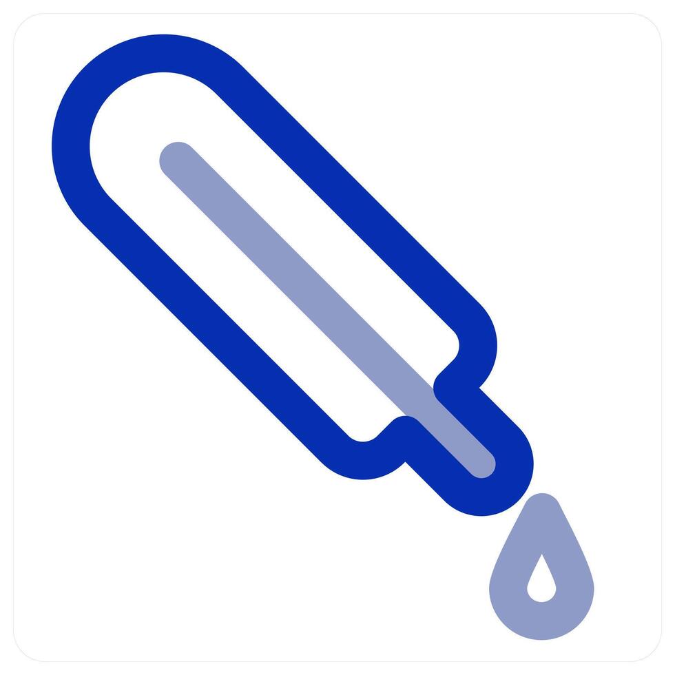 Dropper and color icon concept vector