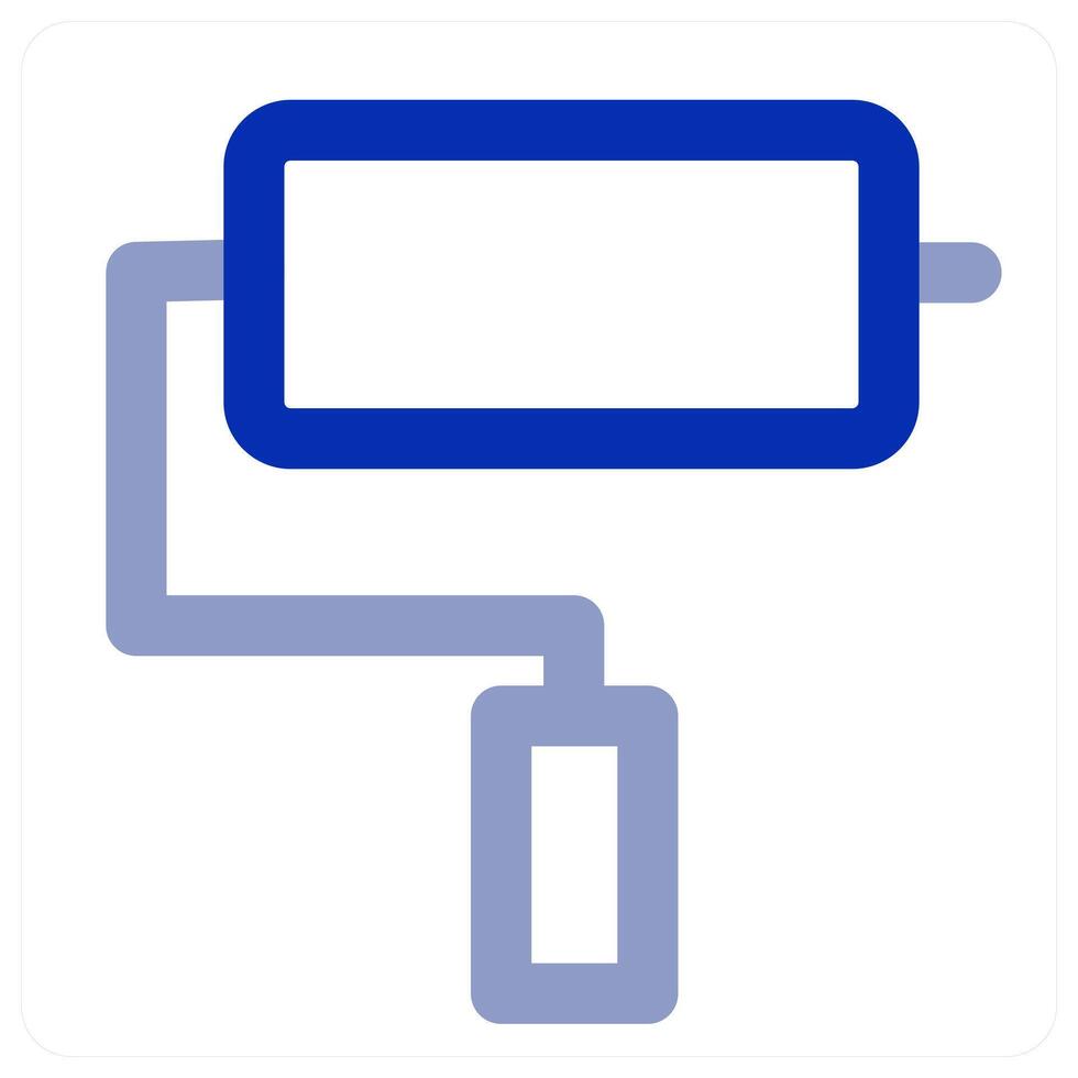 Paint Roller icon concept vector