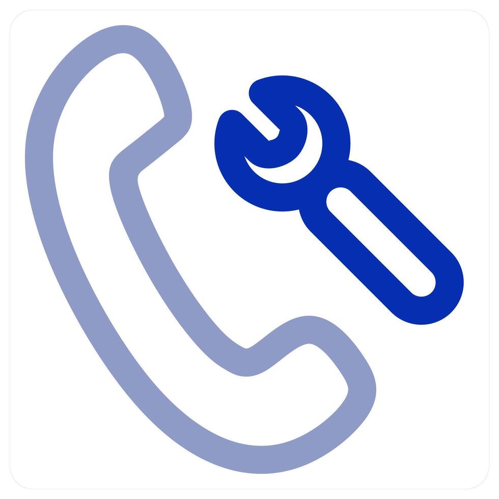 Call Maintenance icon concept vector