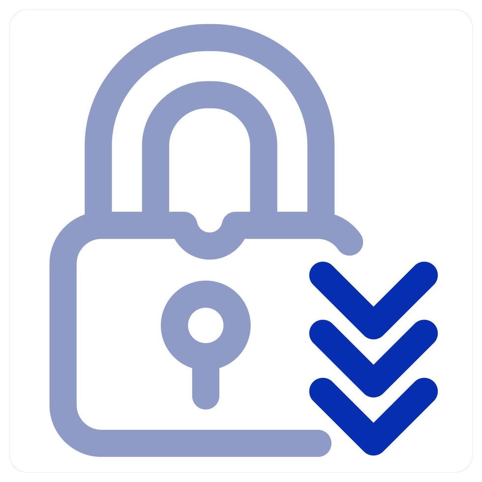 Lock and security icon vector
