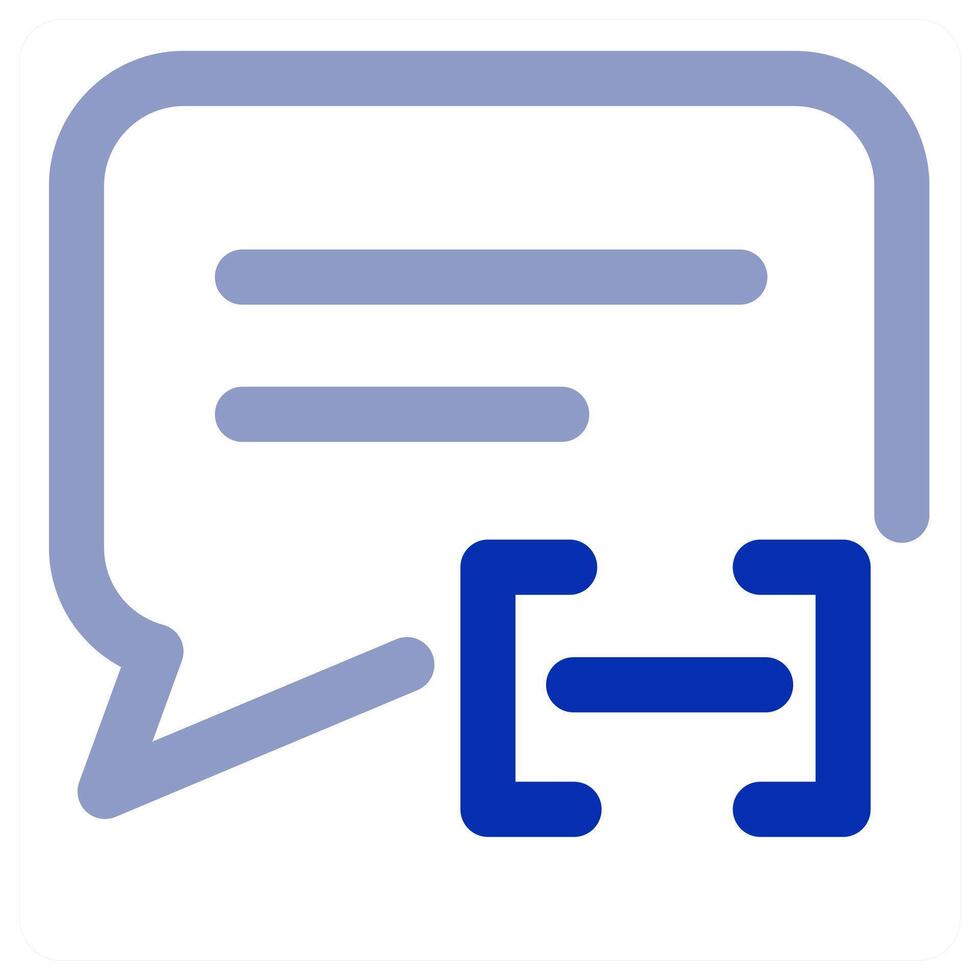 chat and message icon vector