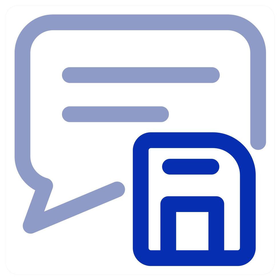 Drive Message icon concept vector