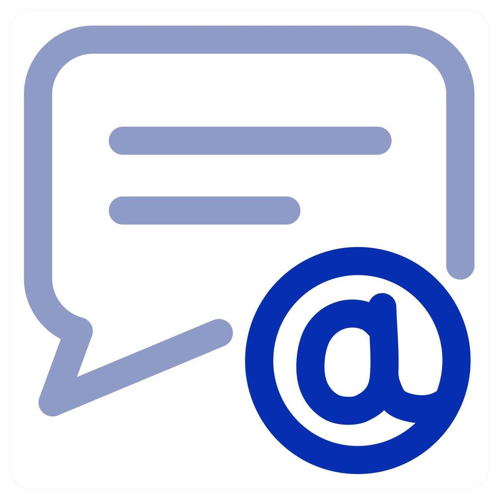Email and communication icon concept vector