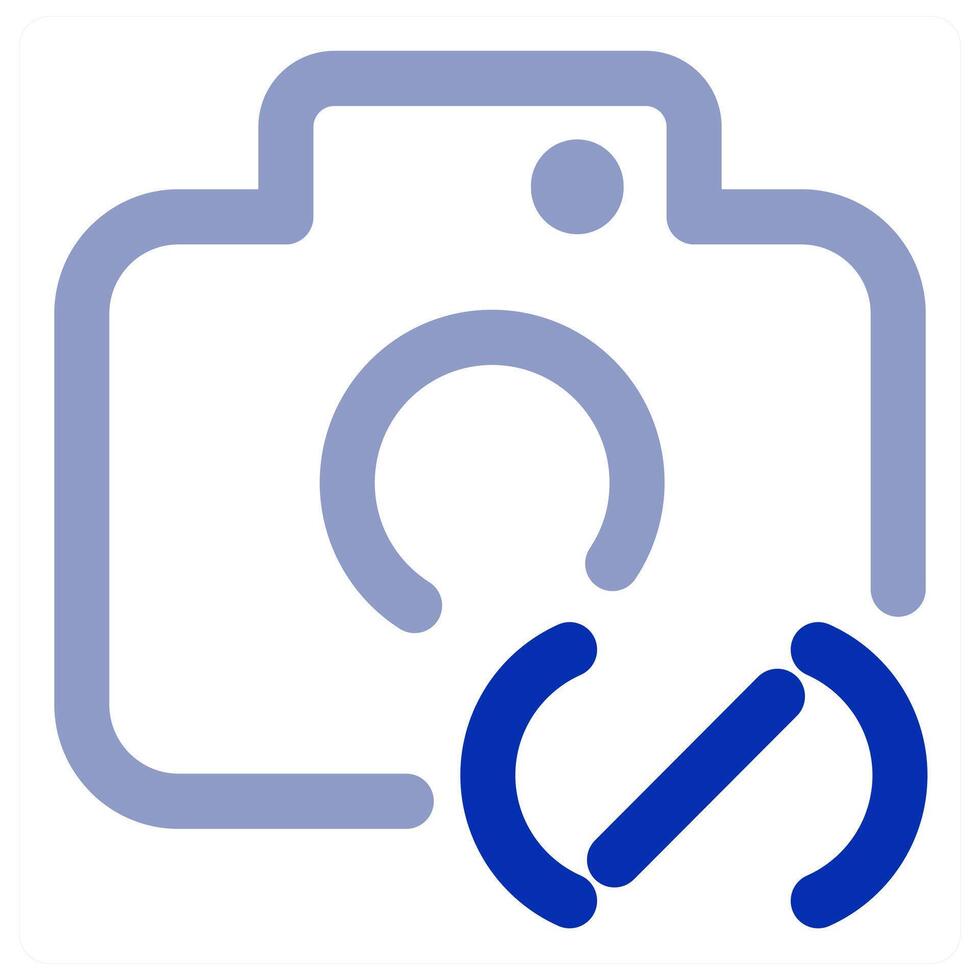 Camera and picture concept vector