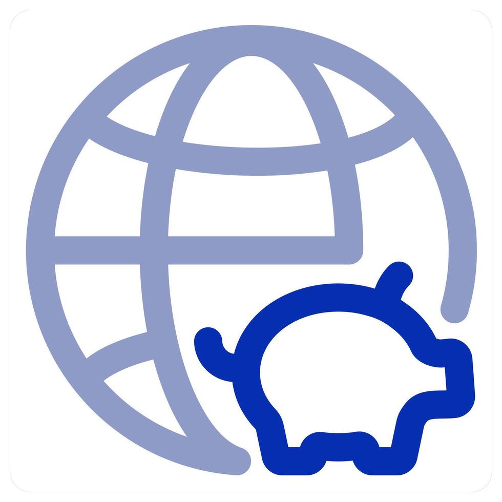 Global Savings and finance vector