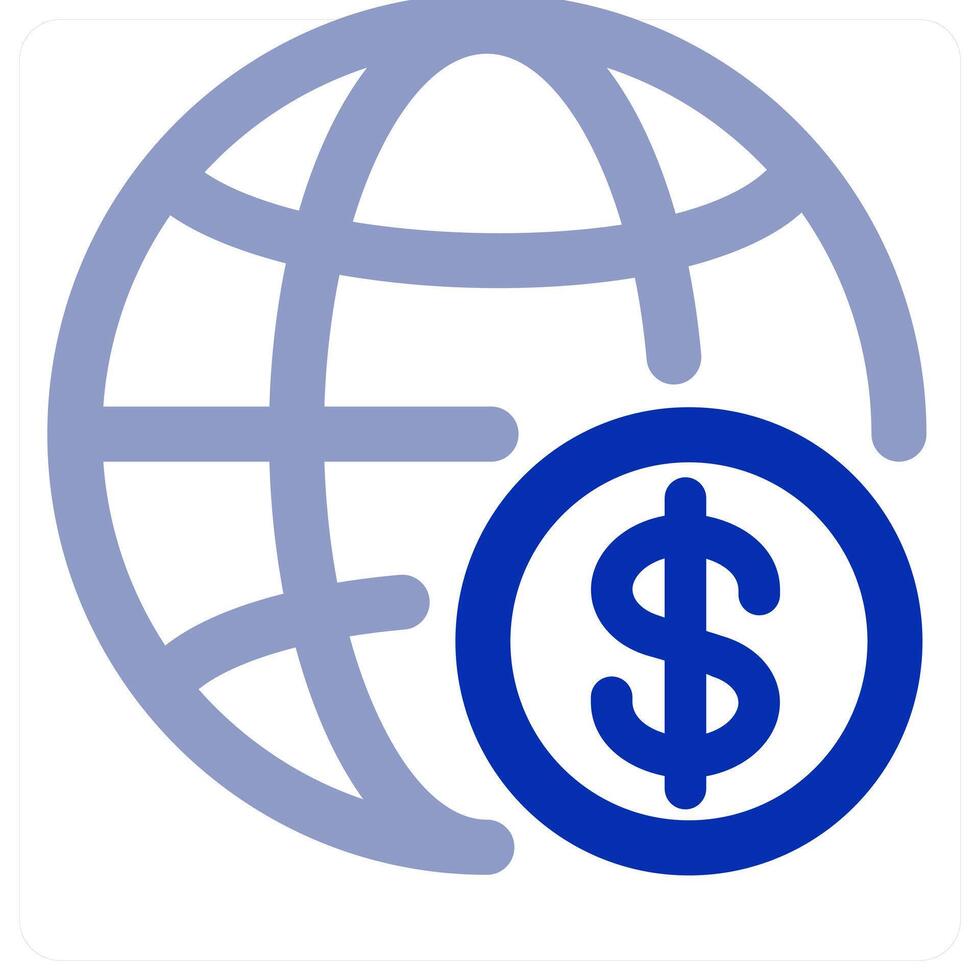 Global Finance and investment vector