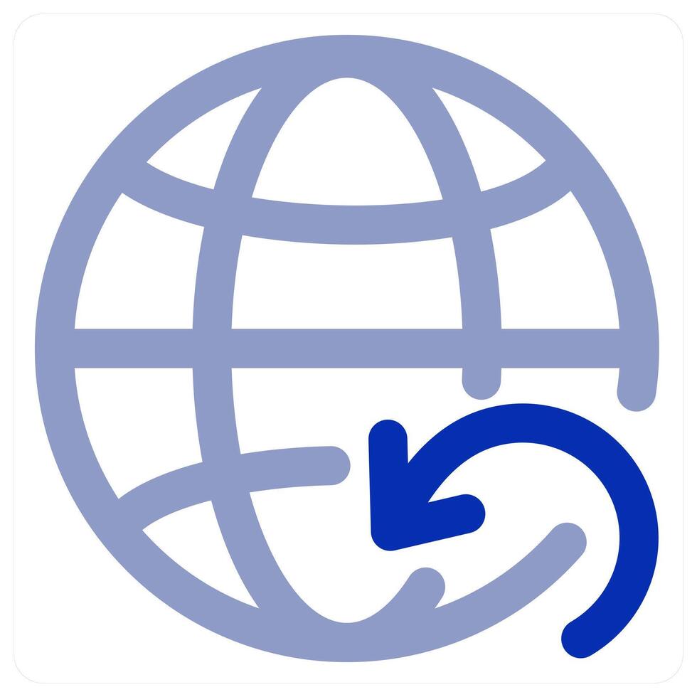 Refresh Global and update icon vector