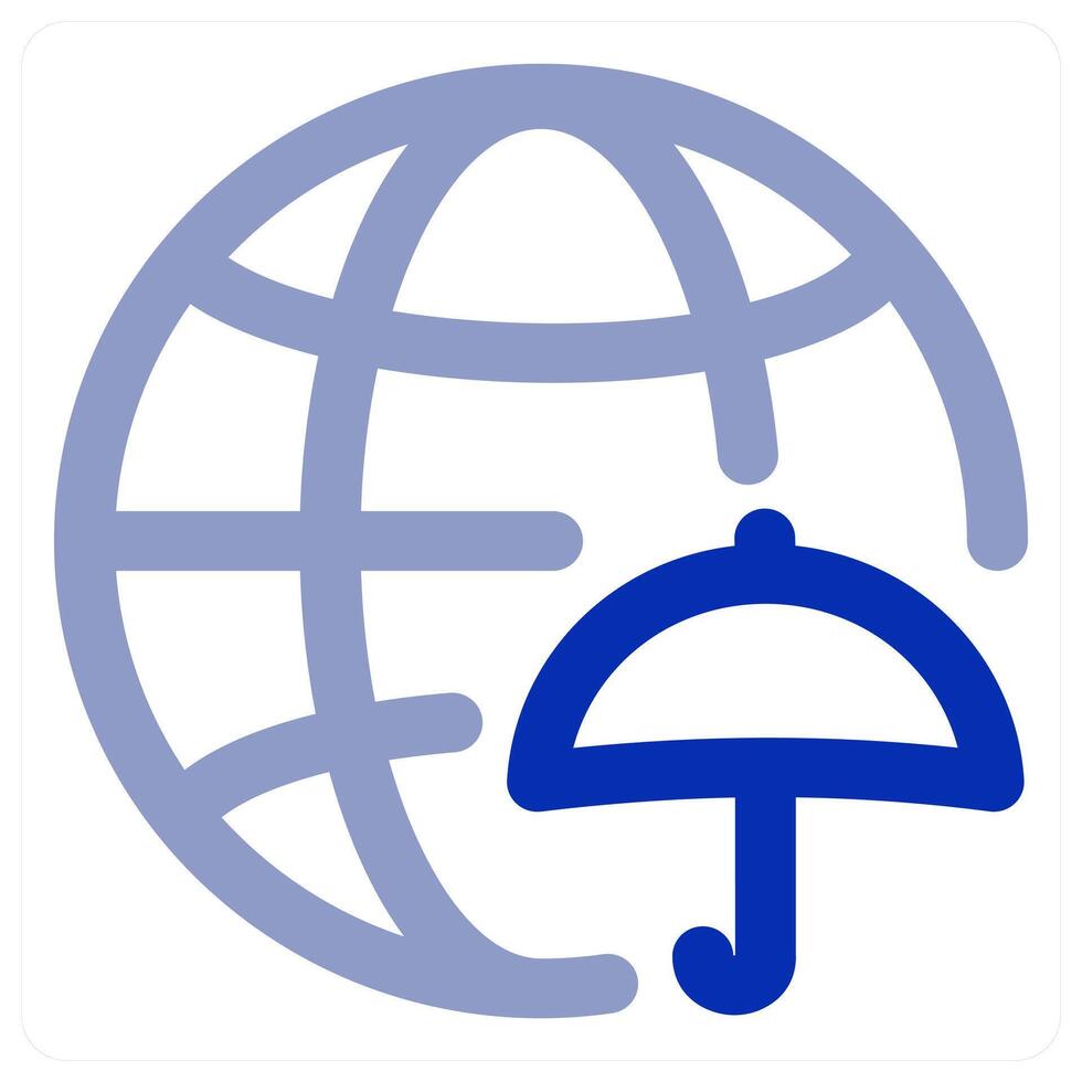 Global Insurance and connection vector