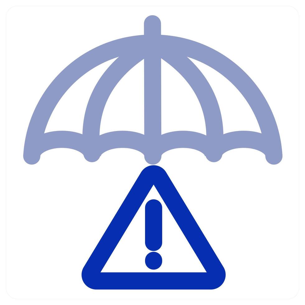 Alert Insurance and security vector