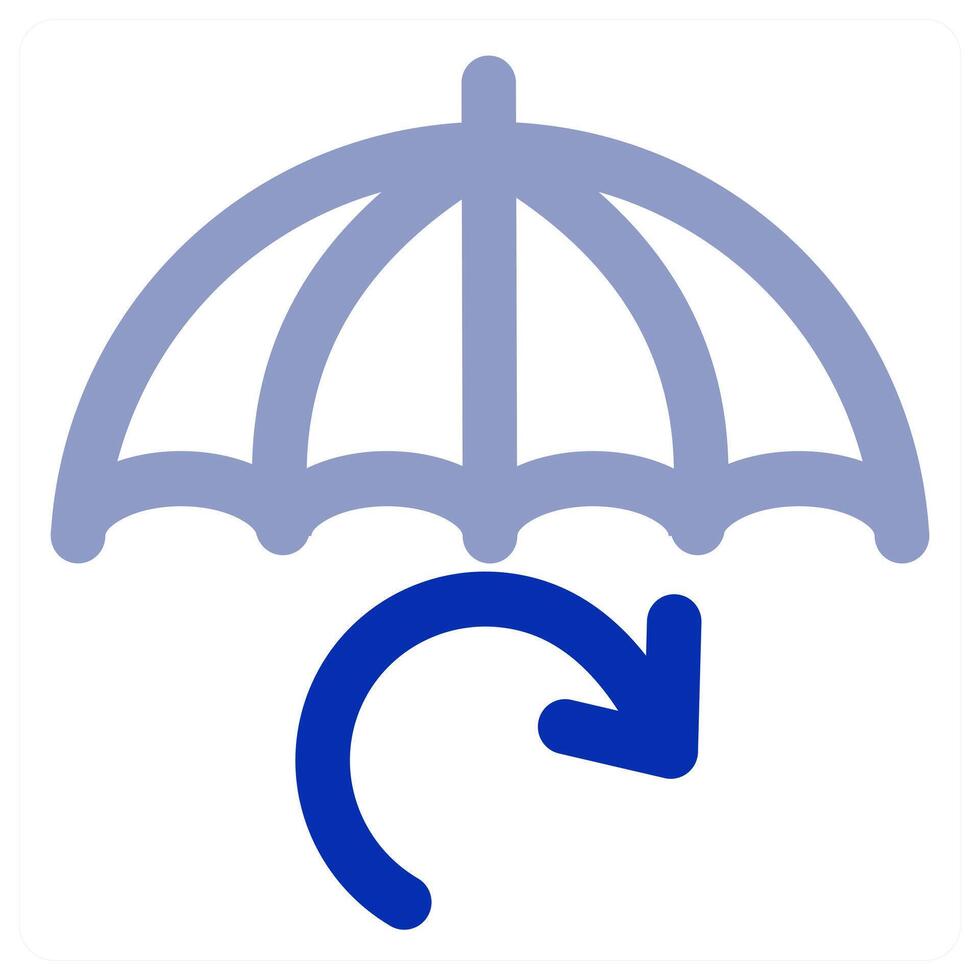 Insurance Refresh and security vector