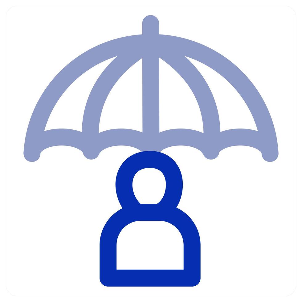 Insurance and protection icon vector