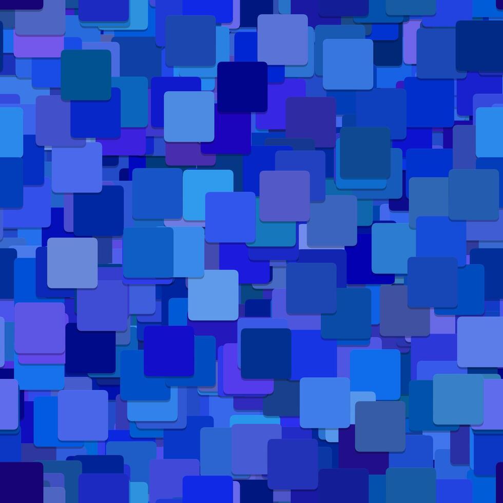 Abstract blue squares background vector