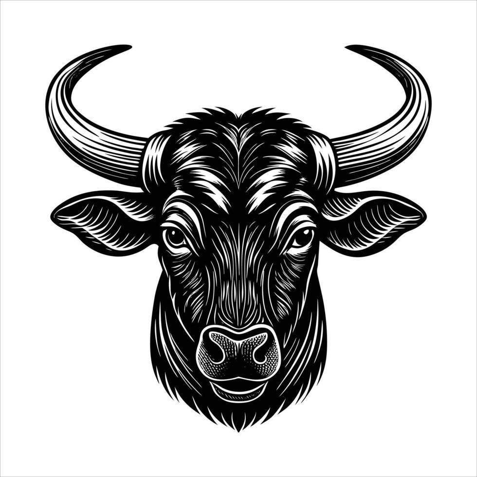 ankole watusi face vector