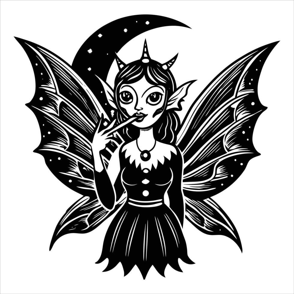 Creative of fairy vector