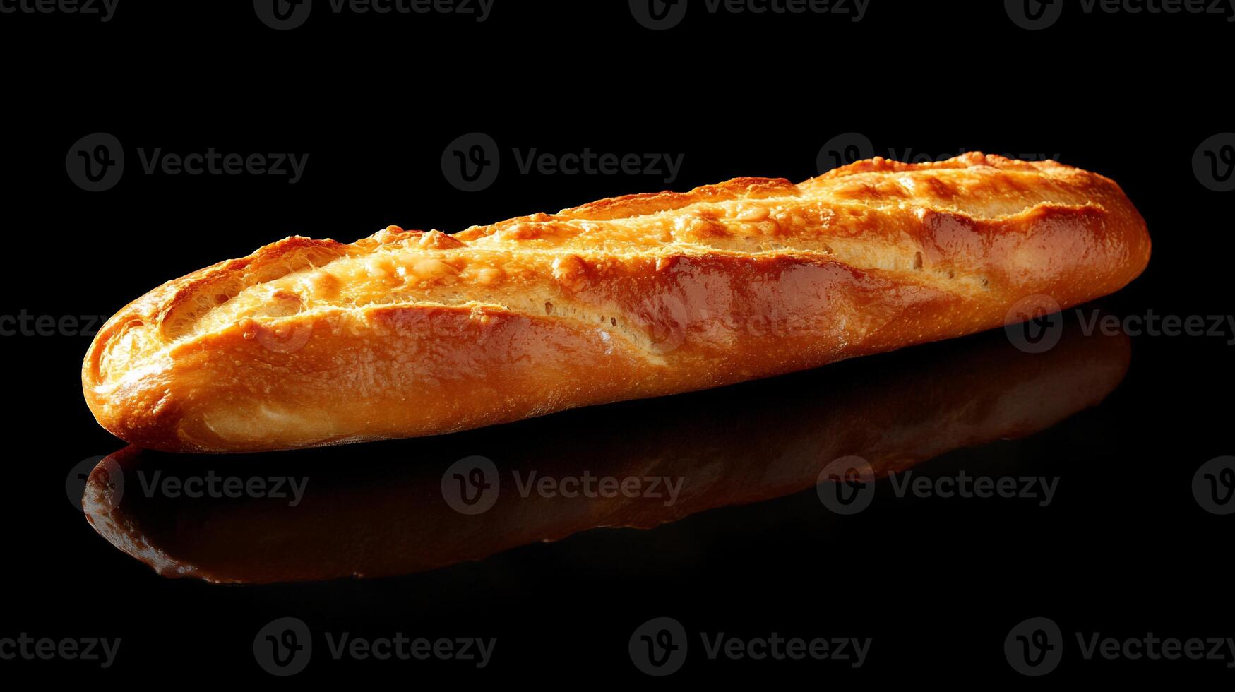 Vibrant French baguette from Europe with a crisp crust and soft interior captured in a refined high resolution artisanal culinary photography style photo