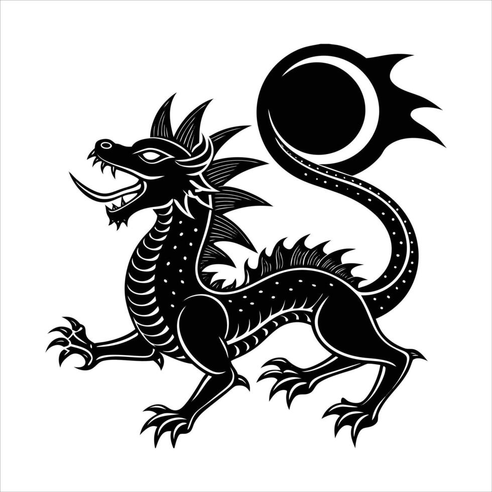 Persian Mythological Character vector