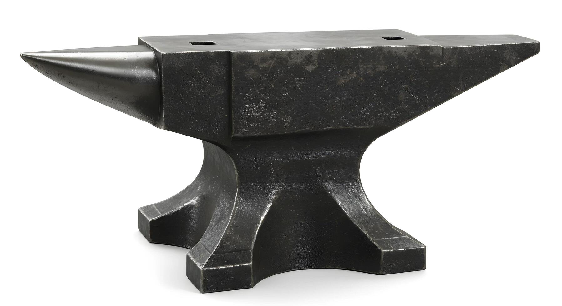 Isolated Anvil Tool Used in Blacksmithing and Metalworking Processes photo