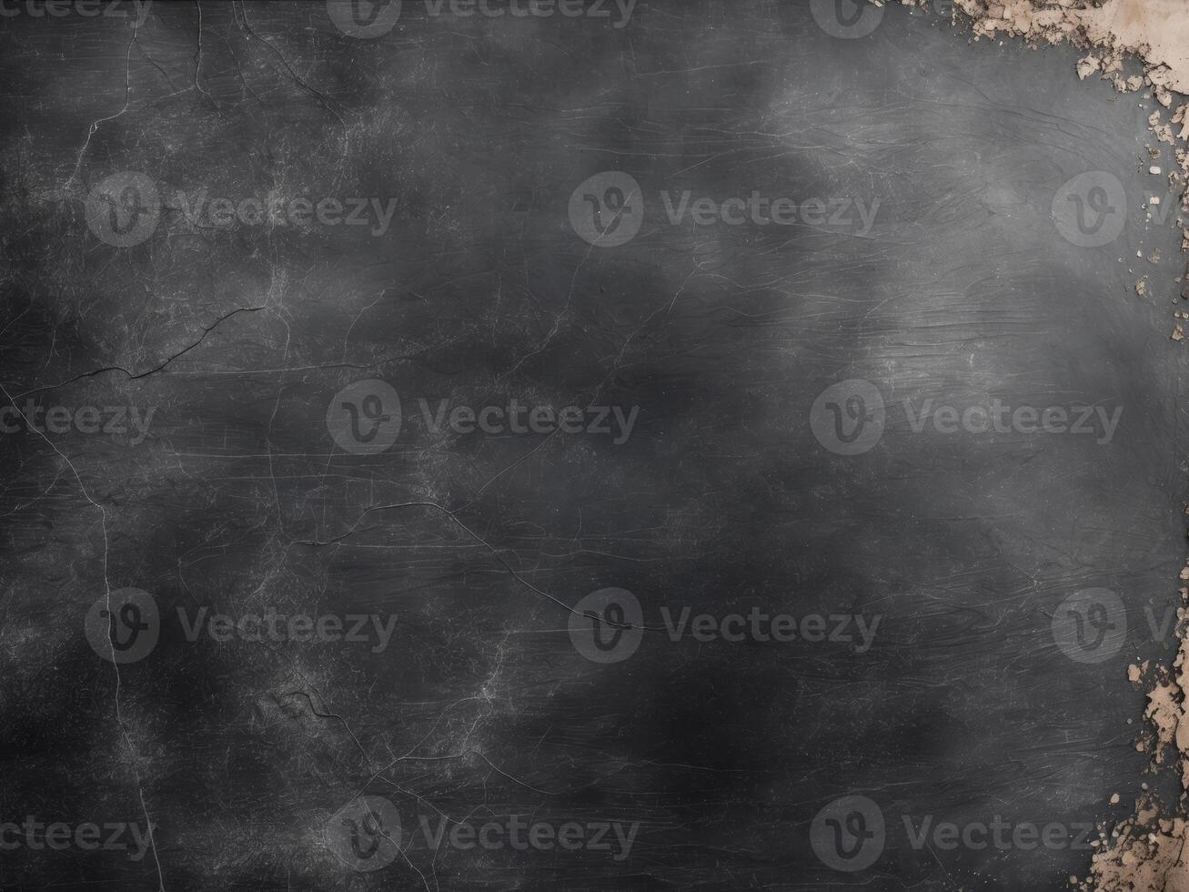 Blackboard textured surface appears to be old worn texture chalkboard. photo