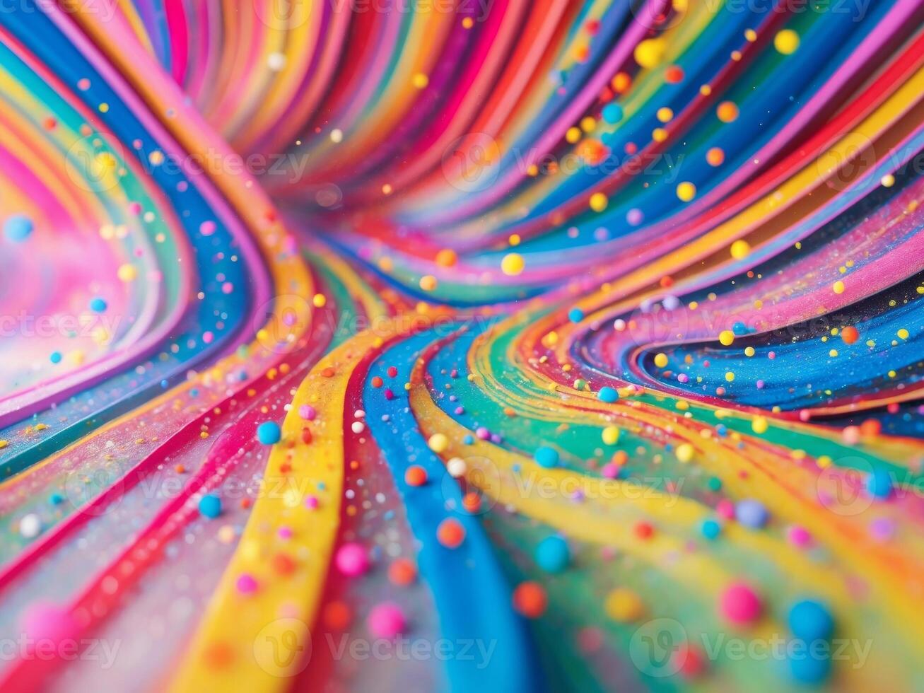 Abstract background burst colorful lines dots are different Comic Book Themed photo