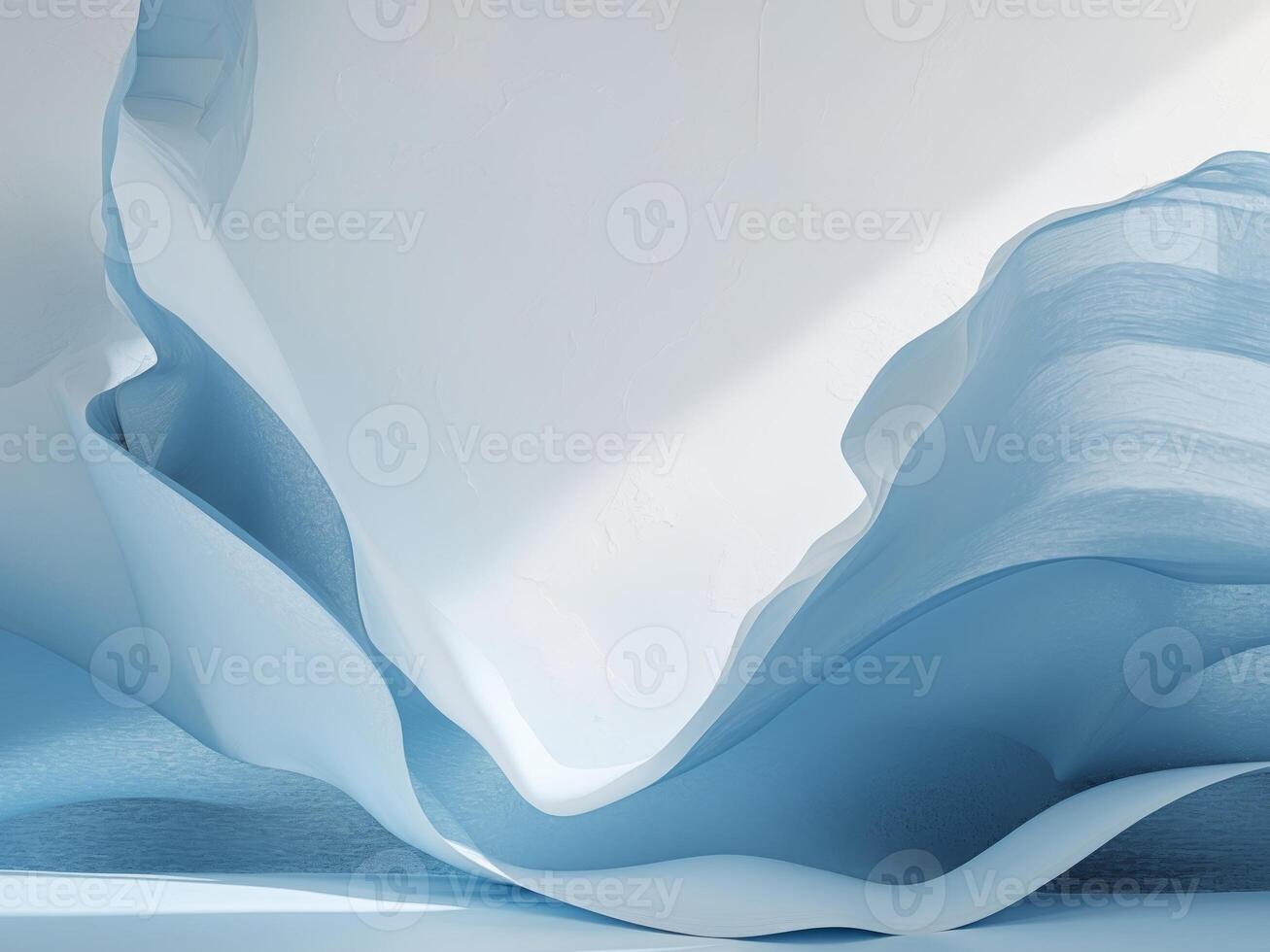 Abstract digital art blue white color scheme It background for an information photo