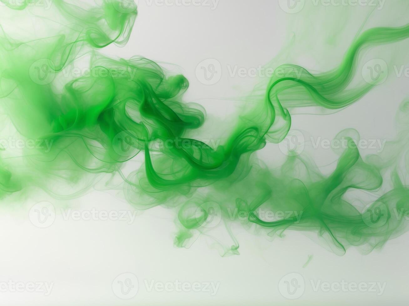Abstract digital art piece that appears to be Green Smoke photo