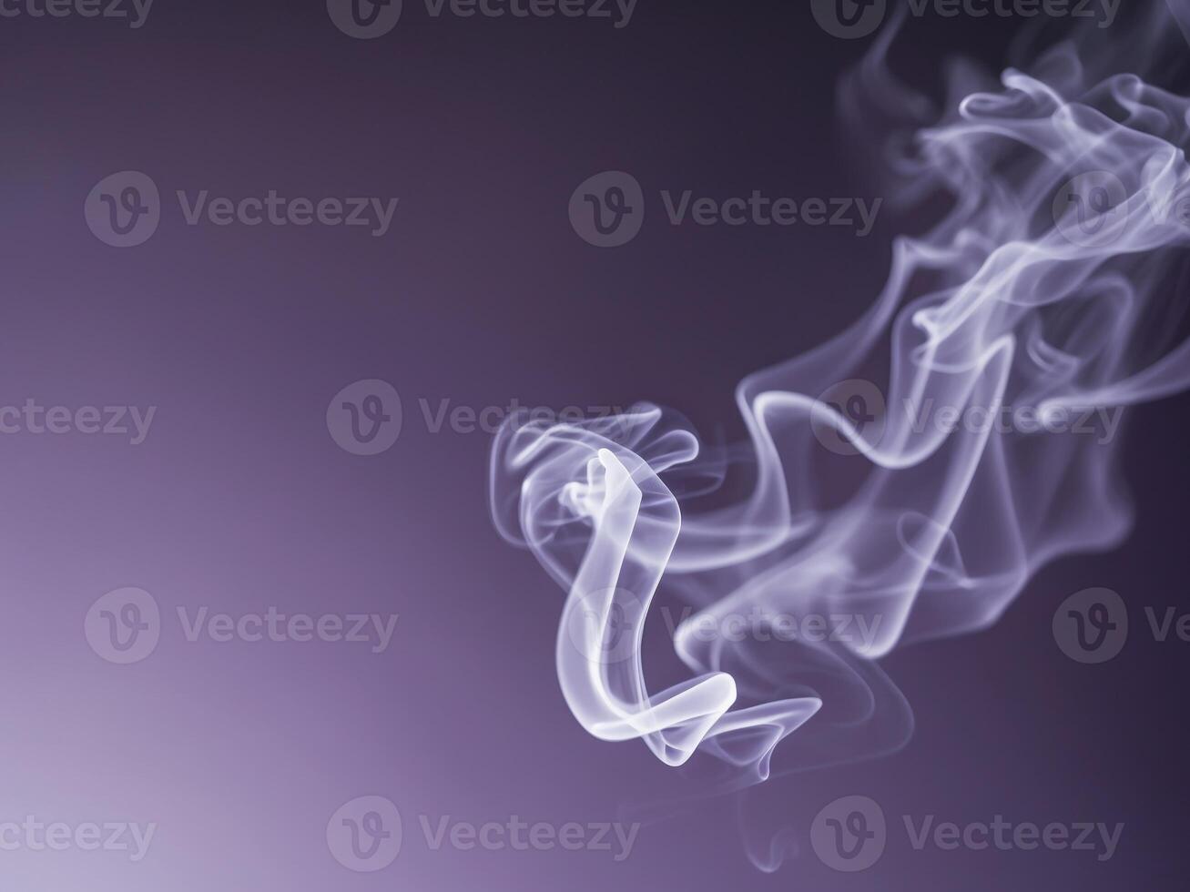 Abstract background dark purple hue smoke flowing different. photo