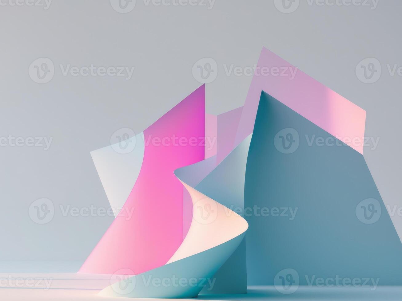 3d rendering of a paper sculpture photo
